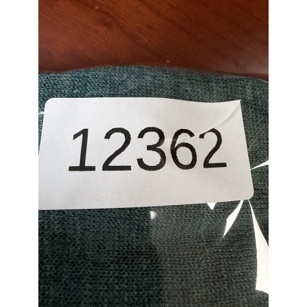 Eileen Fisher Green Merino Wool Open Front Cardigan Sweater Womens Medium R1JM-2 - Picture 14 of 14
